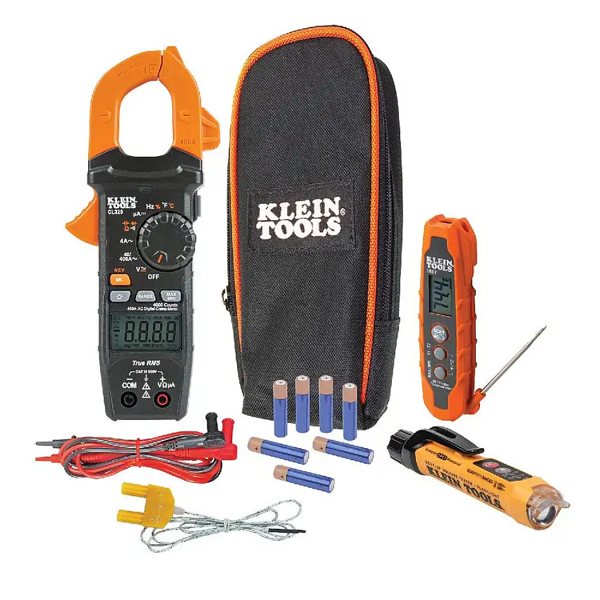 Klein Tools HVAC Electrical Test Kit - CL320KIT