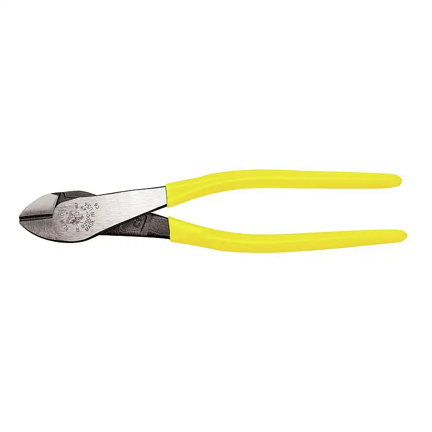 Klein Tools 9 in. Lineman's Diagonal Cutting Pliers with Angled Head - D2000-49