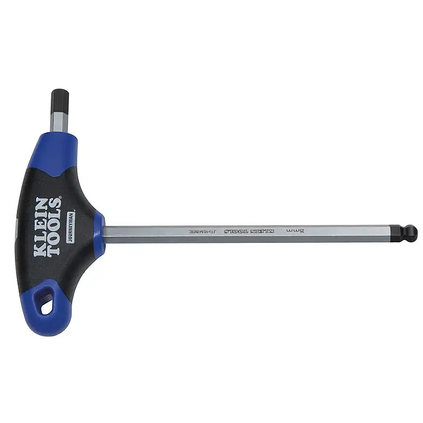 Klein Tools JTH6M6BE 6 mm Ball-End Hex Key 6 in. Journeyman T-Handle