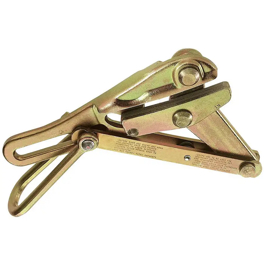 Klein Tools 9 in. Curved Jaw Grip for EHS Cable with Latch - S1684-74H