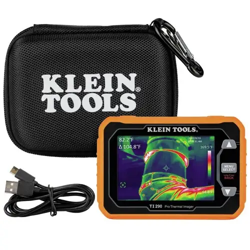 Klein Tools Rechargeable PRO 49000 Pixels Thermal Imaging Camera with Wi-Fi