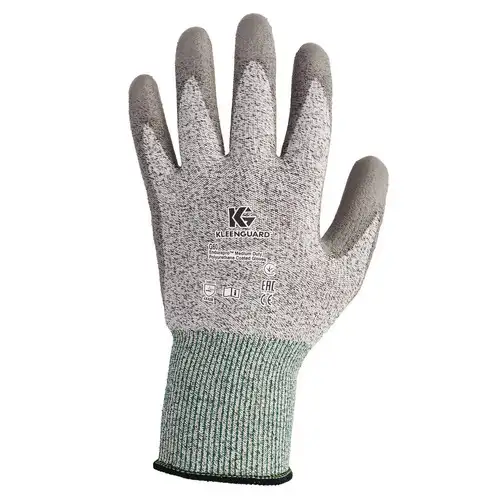 Ansell EN388: 4X42B 9 in. Long G60 Level 3 Economy Cut Resistant Gloves - Large (Size 9), Gray/Marled Gray (12 Pairs/Carton)