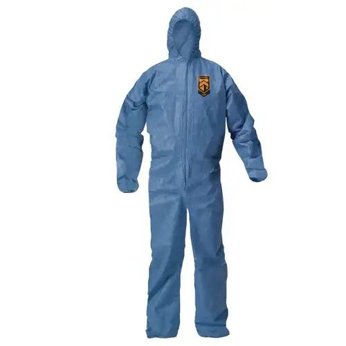 Ansell A20 Breathable Particle Protection Coveralls - 3X-Large/Blue (20/Carton)