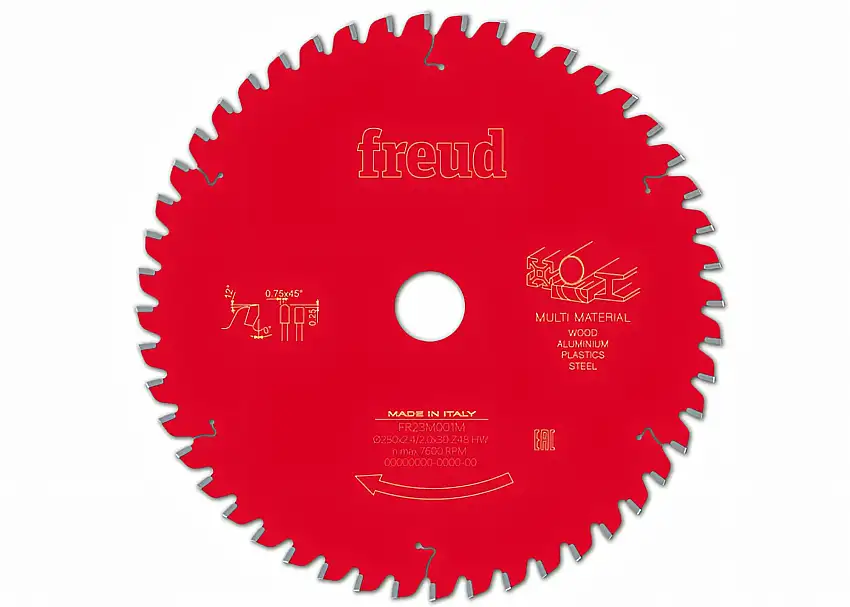 Circular saw blade HM 250 x 2.4/2.0 x 30 mm, Z=48