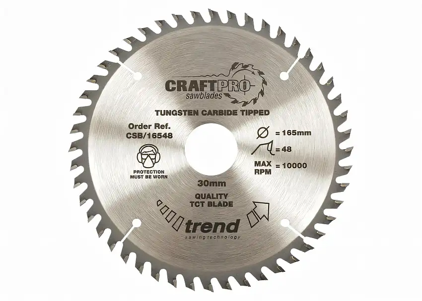Circular saw blade HM 165 x 1.6/1.0 x 20 mm, Z=40