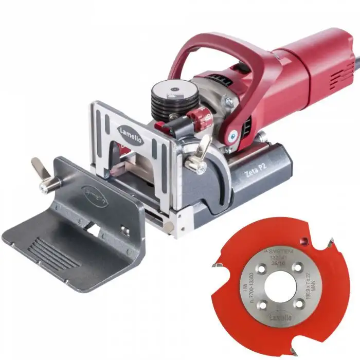 Lamello Zeta P2 with Carbide Cutter, Drill Jig & Bit (101403S)