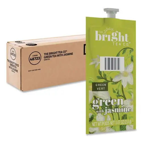 FLAVIA The Bright Tea Co. Green with Jasmine Tea Freshpack (40/Carton)