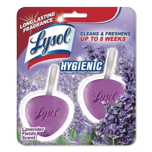 LYSOL Brand Hygienic Automatic Toilet Bowl Cleaner - Cotton Lilac (2/Pack)