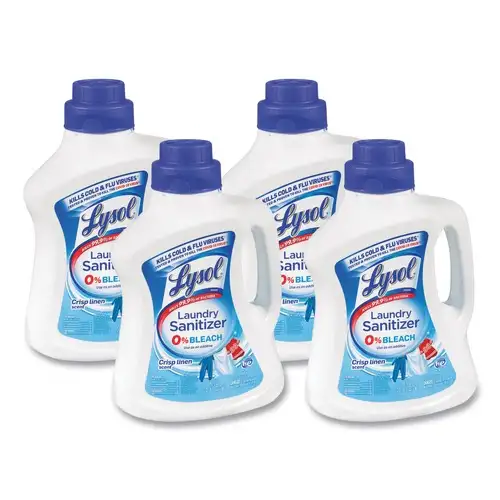 LYSOL Brand 90 oz Liquid Laundry Sanitizer - Crisp Linen (4/Carton)