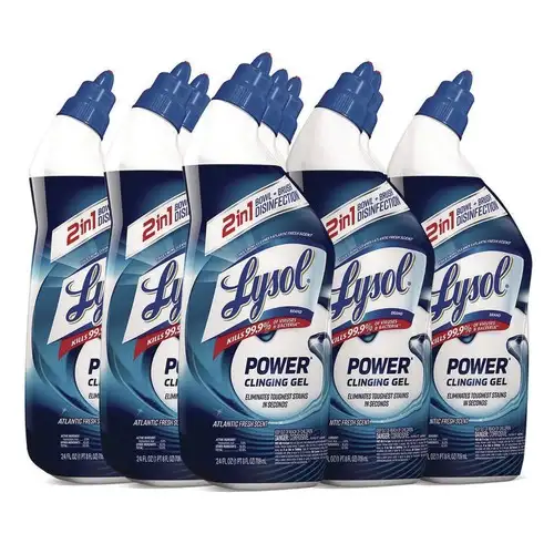 LYSOL Brand 24 oz Disinfectant Toilet Bowl Cleaner - Atlantic Fresh (9/Carton)