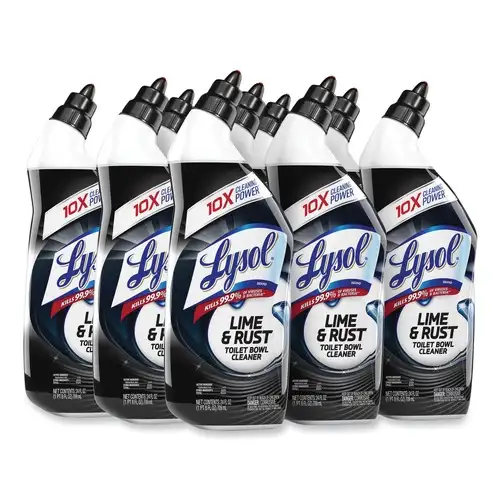 LYSOL Brand 24 oz. Lime & Rust Toilet Bowl Cleaner - Atlantic Fresh (9/Carton)