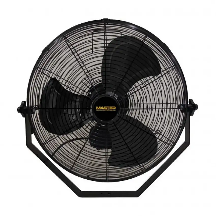 Master 120V High Velocity 18 in. Corded Wall/Ceiling Mount Fan - Black - MAC-18WB