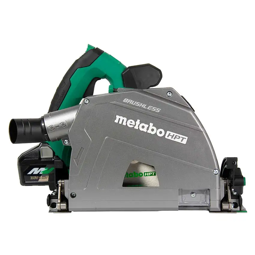 Metabo HPT 36V MultiVolt Brushless Lithium-Ion 6-1/2 in. CordlessTrack Saw Kit (4 Ah) - C3606DPAM
