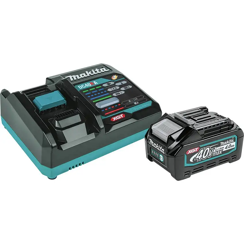Makita 40V MAX XGT Battery and Charger Starter Pack (4 Ah) - BL4040DC1