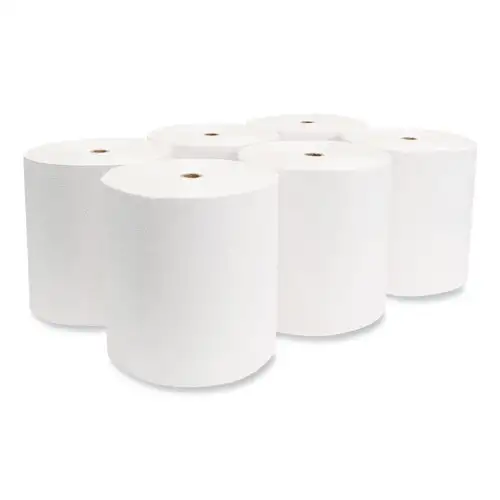 Morcon Paper VW888 Valay 8 in. x 800 ft. Proprietary TAD Roll Towels - White (6 Rolls/Carton)