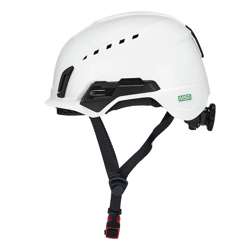 MSA V-Gard H2 Vented Safety Helmet - White - 10242629