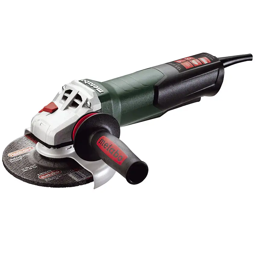 Metabo WEP15-150 Quick 13.5 Amp 6 in. Angle Grinder with TC Electronics and Non-Locking Paddle Switch - 600488420