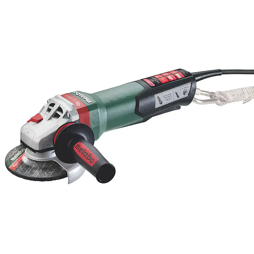 Metabo WEPBA 19-125 Q DS M-BRUSH 120V 14.5 Amp 5 in. Corded Brake Angle Grinder with Brake System - 613114420
