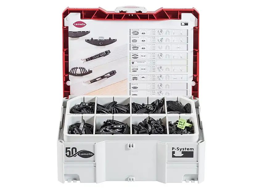 Lamello Basic P-System Connector Assortment Kit in SYS (145321)