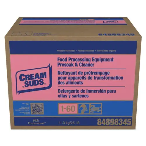 Joy 25 lb. Manual Pot and Pan Presoak and Detergent with Phosphate - Baby Powder Scent (1/Carton)