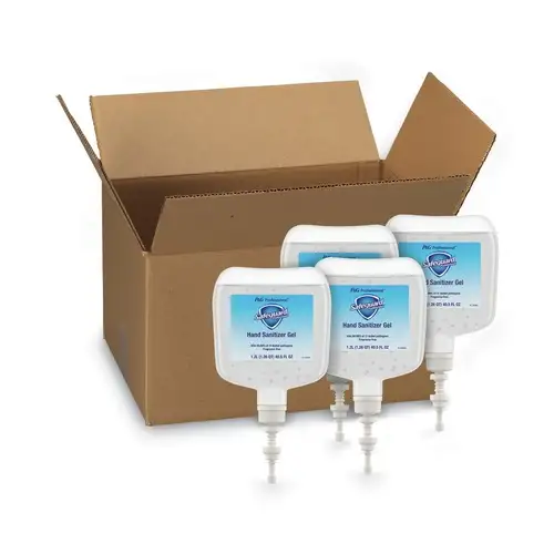 P&G Pro 1,200 mL Refill Antibacterial Gel Hand Sanitizer - Fragrance-Free (4/Carton)