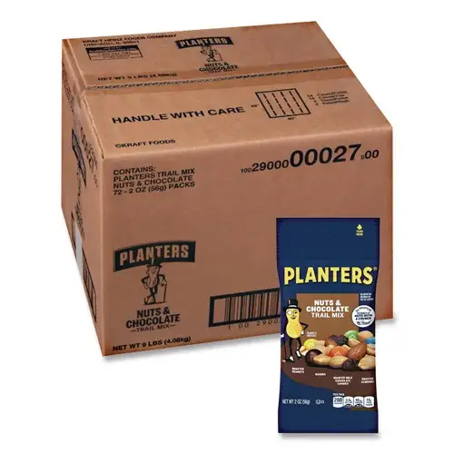 Planters 27 oz. Canister Salted Mixed Nuts (72/Carton)