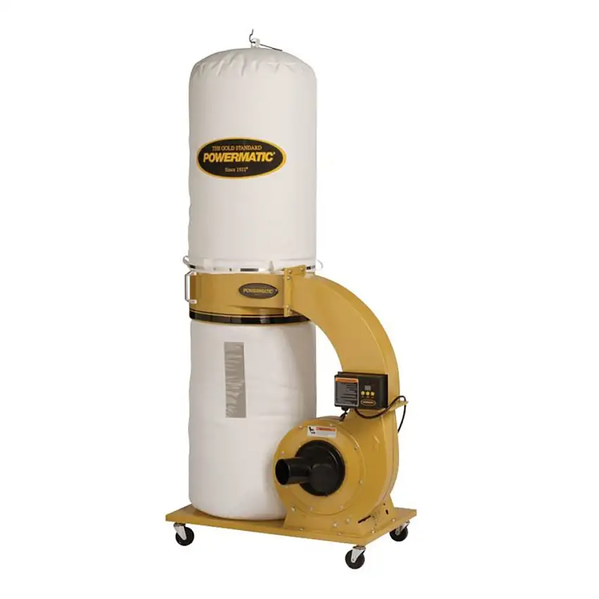 Powermatic PM1300TX-BK 1.75HP 1PH 115/230V 30-Micron Bag Filter Dust Collector Kit - PM9-1791078K