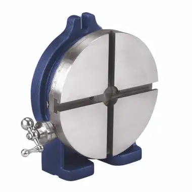 Palmgren 9632806 Horizontal and Vertical Rotary Table | 8" Table Diameter | 1-5/8" Bore Diameter