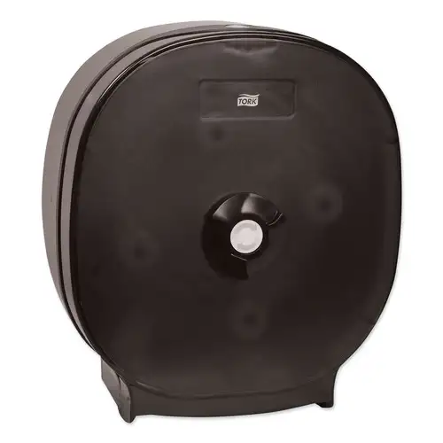 Tork 15 x 6 x 13.7 4-Roll Tissue Dispenser - Translucent Black (1/Carton)