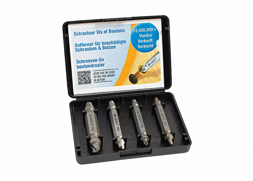 Screw extractor GRABIT PRO Set 4