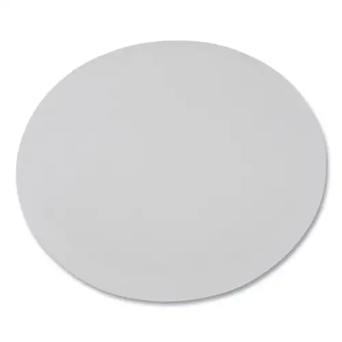 SCT 12 in. Diameter Bright White Paper Cake Circles - White (100/Carton)