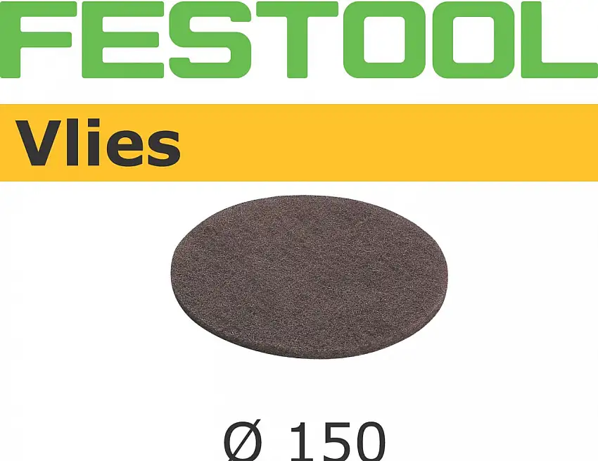 Festool Vlies | 150 Round | 320 Grit | Pack of 10 (201127)