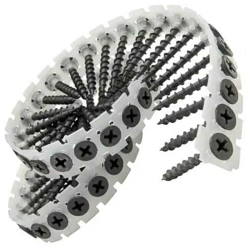 SENCO (4000-Pack) 6-Gauge 1-1/4 in. Collated Drywall to Wood Screws - 06A125PB