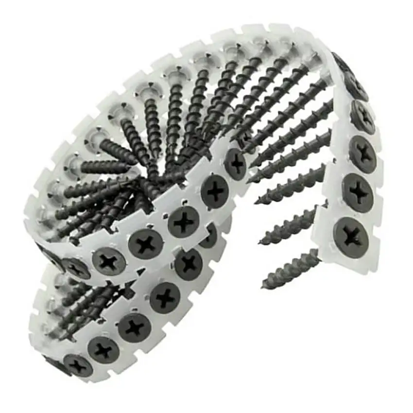 SENCO (4000-Pack) 6-Gauge 1-5/8 in. Collated Drywall to Wood Screws - 06A162PB