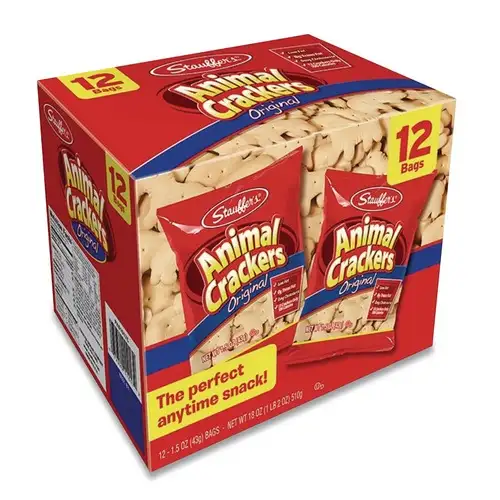 Stauffer's FLE10173 1.5 oz. Bag Animal Crackers (12/Box)
