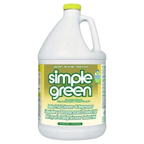 Simple Green 1-Gallon Concentrated Industrial Cleaner and Degreaser - Lemon (6/Carton)