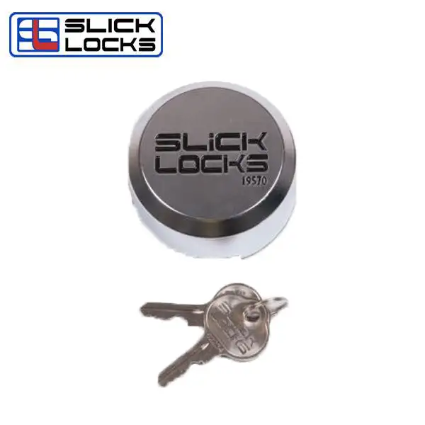 Slick Locks - 1 Pack - Hidden Shackle Puck Lock Replacement Lock