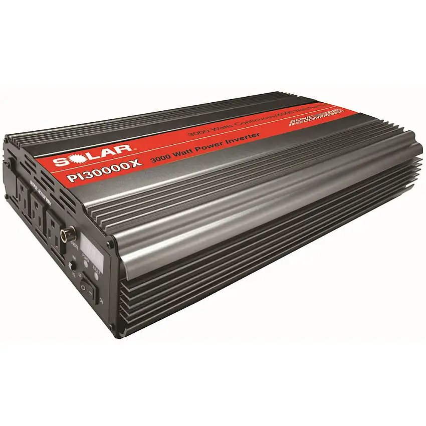 SOLAR PI30000X 3,000 Watt Triple Outlet Power Inverter
