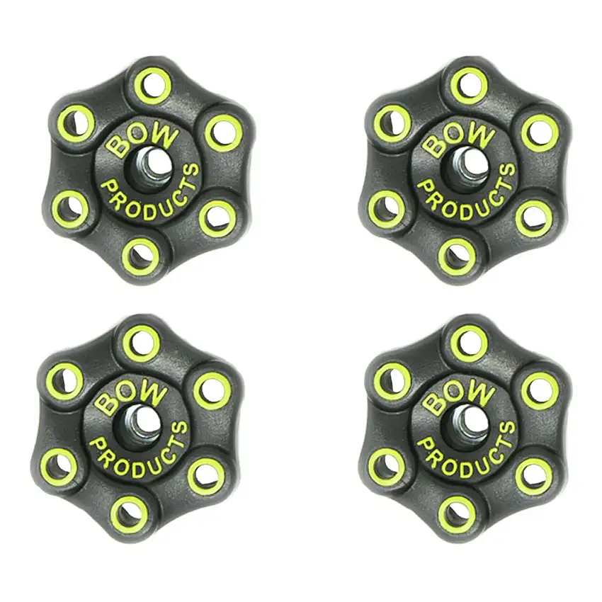 Bow 4 piece Knob Kit