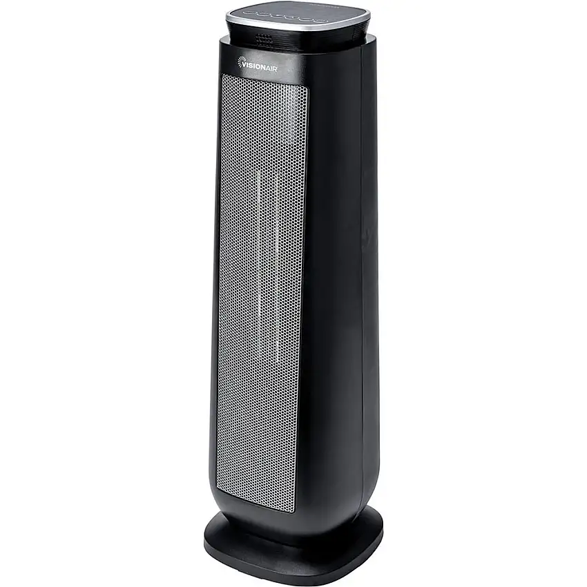 Vision Air 1500/900 Watts 23 in. Oscillating Digital Ceramic Tower Heater - 1VAHCT23