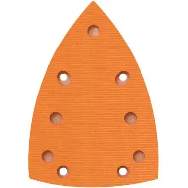 Dynabrade 56323 Vacuum Dynabug II Disc Pad | 3-7/8" x 5-5/8" Pad Size | 3/8" Thickness | Hook-Face | Medium Density