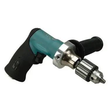Dynabrade 52987 Pneumatic Drill | 0.4 HP | 1,000 RPM | 3/8" Jacobs Chuck | Non-Vacuum | Trigger-Start