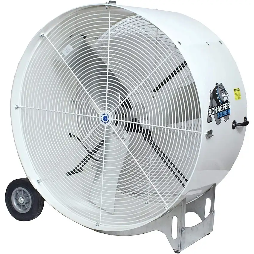 Versa-Kool 36 in. OSHA Compliant Spot Cooler 2-Speed Mobile Drum Fan - VKM36-2-O