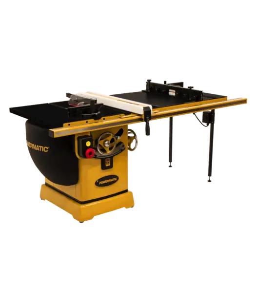 Powermatic ArmorGlide PM2000T 10" Table Saw, 50" Rip, Router Lift, 3HP, 1PH, 230V