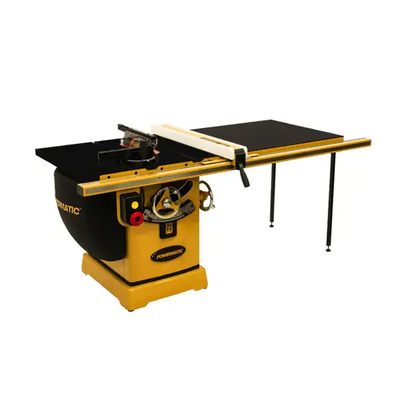 Powermatic ArmorGlide PM2000T 10" Table Saw, 50" Rip Accu-Fence, 5HP, 3PH, 460V (PM9-PM25350KT-4)
