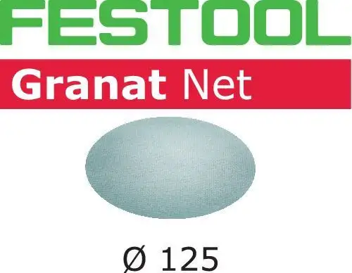 Festool Granat Net | D125 Round | 150 Grit | Pack of 50 (203297)