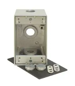 Securitron WBB - Weather Back Box - Outdoor - Single Gang