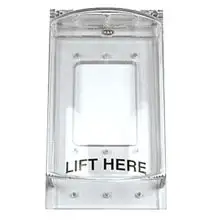 Securitron WCC - Weather Cover Clear - Outdoor - Single Gang