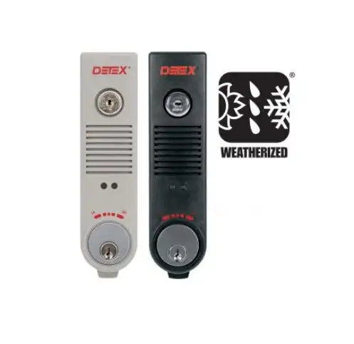 Detex EAX-300W Battery Powered Weatherized Door Propped Alarm - Gray