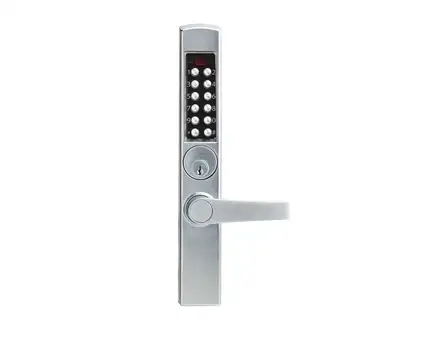 Dormakaba E3066BNL626-41 Narrow Stile Lever Trim For Mortise Deadbolt